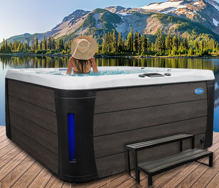 Calspas hot tub being used in a family setting - hot tubs spas for sale Bemus Point